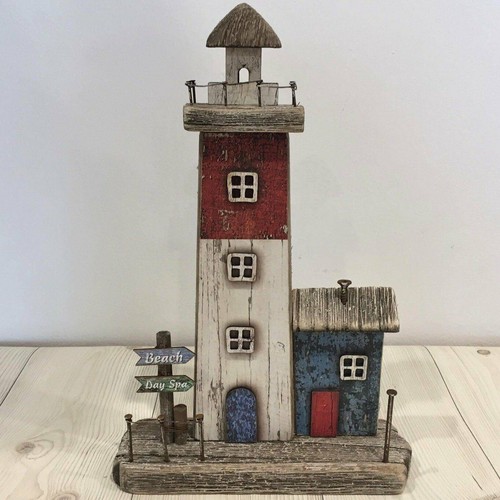 Rustic lighthouse wooden - rustic,