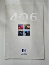 Original Peugeot 406 Saloon Brochure 1996 Inc. V6 Uncommon Collectors Item