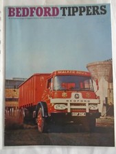 Bedford Tippers Trucks brochure Nov 1968 ref B.1208/11/68