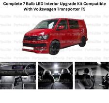 VW TRANSPORTER T5 - INTERIOR CAR LED LIGHT BULBS KIT - XENON WHITE