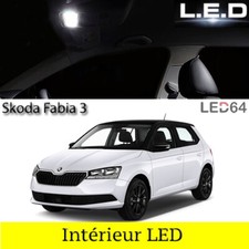LED Bulb Kit For Interior Cabin Lighting White Skoda Fabia 3