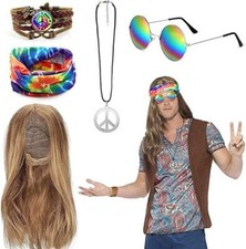 60s 70s Fancy Dress Hippie