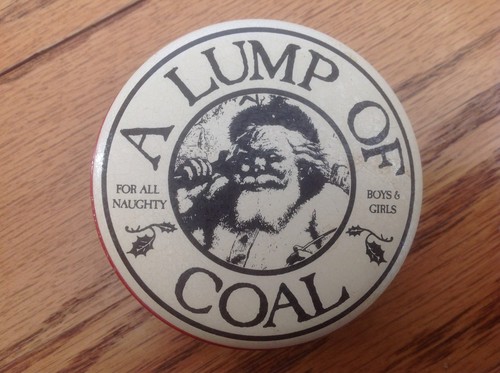 Lump coal for christmas - lump,