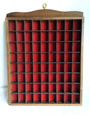 Wooden Thimble Display Rack /