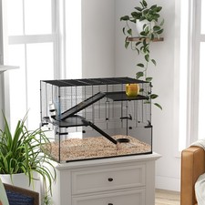 PawHut 3 Tiers Hamster Cage w/