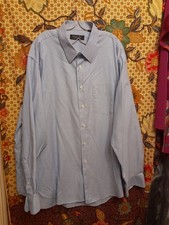Mens Blue Long Sleeved Shirt