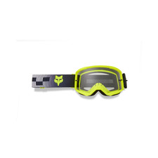 FOX RACING MAIN MX MOTOCROSS ENDURO MX MTB GOGGLES COLLECT GREY YELLOW
