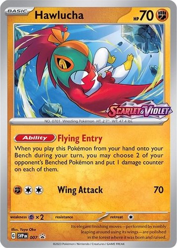 Hawlucha holo - hawlucha,