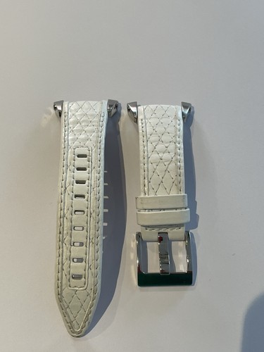 Seiko 20mm calf white - b, 20