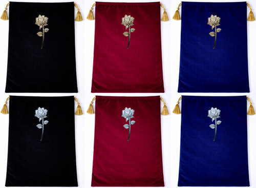 Large velvet drawstring - large,