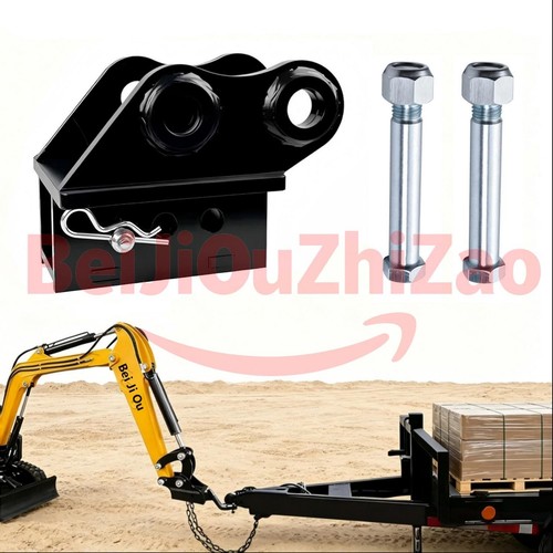 Mini excavator trailer hitch - excavator,