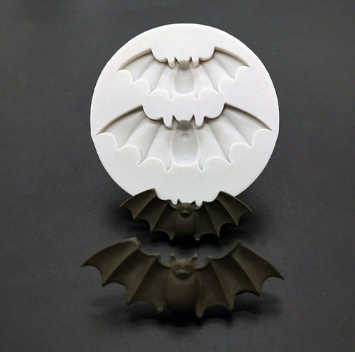 Halloween bat silicone icing - halloween,