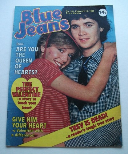 Blue jeans magazine - blue,