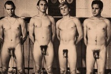 group photo male nudes  - reprint