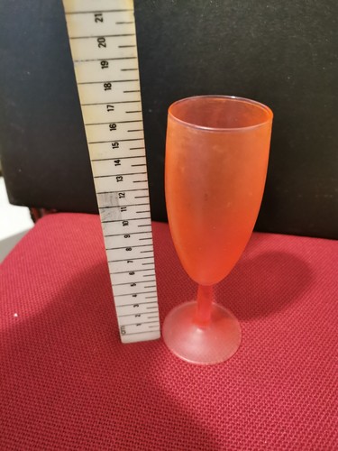 Pink coloured glass wine - pink, glass,