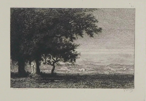 Théodore rousseau landscape - rousseau:,