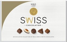 M&S Exclusive Swiss Chocolate