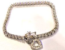 Diamonique sterling silver &