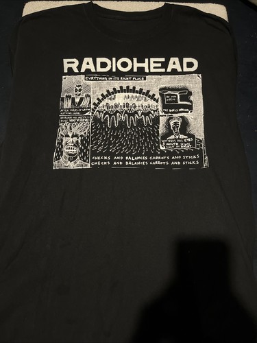 Radiohead long sleeved shirt - radiohead, t-shirt