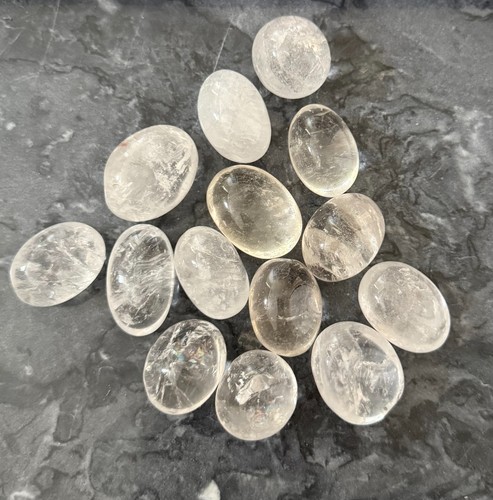 Tumbled stones natural crystal - tumbled,