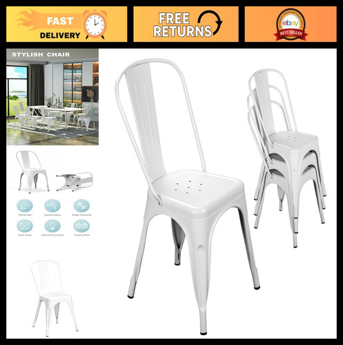 Metal dining chair - 4,