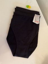 Primark Secret Possessions Size M 12 -14 Black Full Brief Knickers BNWT