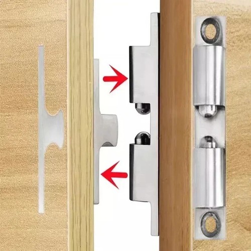 Brass double roller - double,