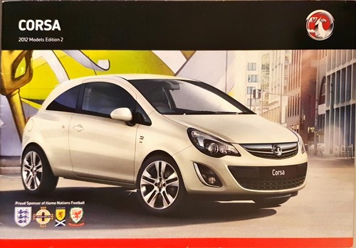 Vauxhall corsa brochure 2012 - brochure,