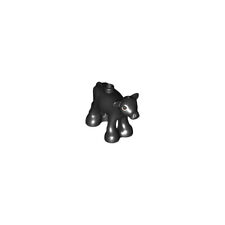 LEGO Black Cow Baby Calf