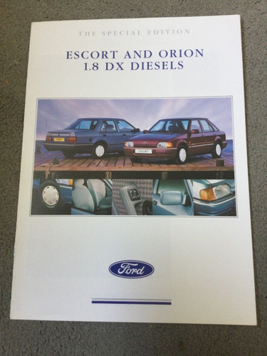 Ford escort orion - escort, 1.8