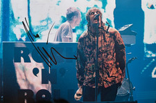 Liam Gallagher Hand Signed