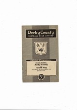 1958/59 Derby County v Cardiff