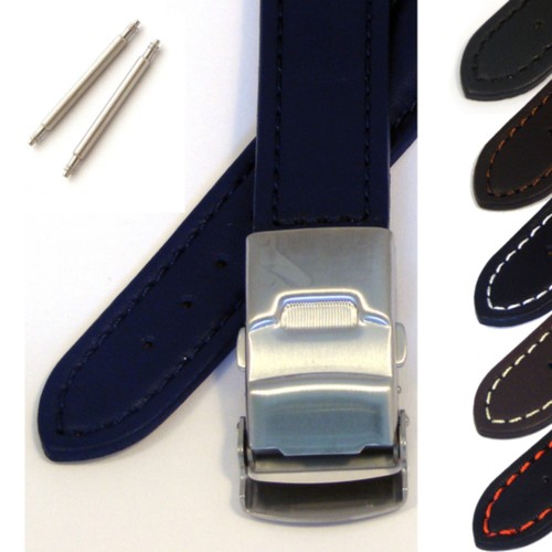 18mm 20mm 22mm 24mm - , leather
