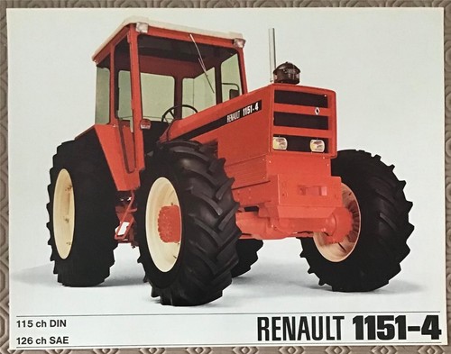 Renault 1151 tractor sales - renault,