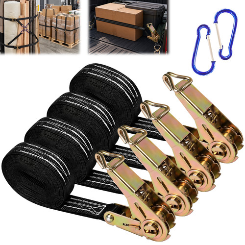 Ratchet straps tie - tie, 4pcs