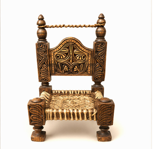 Hand carved wooden decorative - hand,