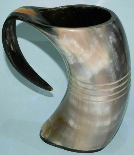 Drinking horn mug - mug, mugs