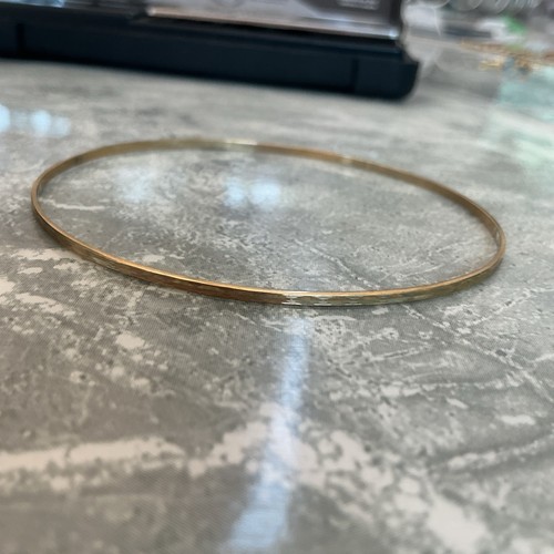 8ct gold bangle 333 solid - 8ct,