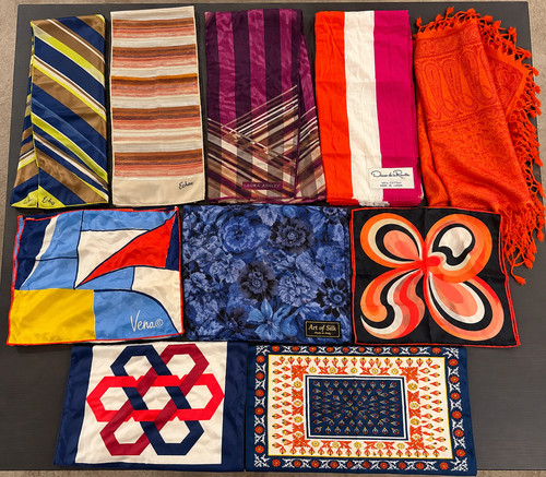 Vintage designer scarves - vintage,