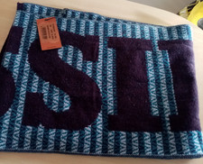 MISSONI MEN'S SCARF BNWT BLUE/BERGUNDY