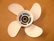YAMAHA 50HP F50A F50F F50H 4 STROKE 4 BLADE OUTBOARD PROPELLER SIZE 10.4 X 13