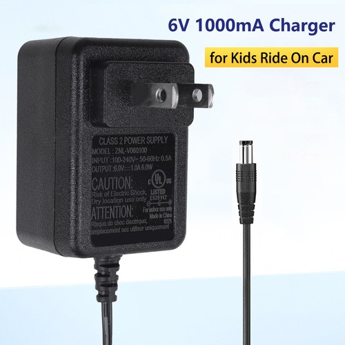 Battery charger for kids - 6v,