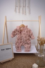 FLEECE-LINED FLORAL BABY