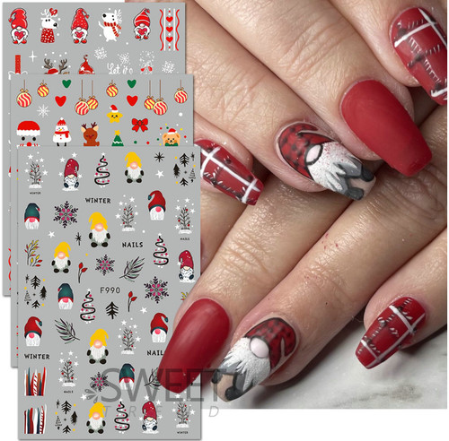 Christmas nail art - christmas,