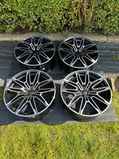 4 PCS 18" Wheels Rims Black