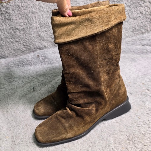 Vtg markon leather - leather, boots