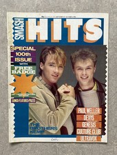 SMASH HITS Magazine SEPT 30 1982 Paul Weller Spandau Dexys Culture Club Ultravox