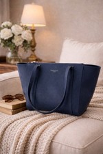 L.K. Bennett London Tote Navy