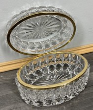 Vintage French Crystal Box Cut