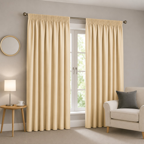 2pcs premium blackout curtains - 2pcs,